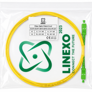 Patchcord SC/APC-SC/APC LINEXO 3M SM G657A2 LSZH