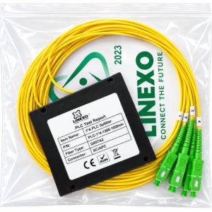 Splitter 1x4 SC/APC G657A2 BOX LINEXO
