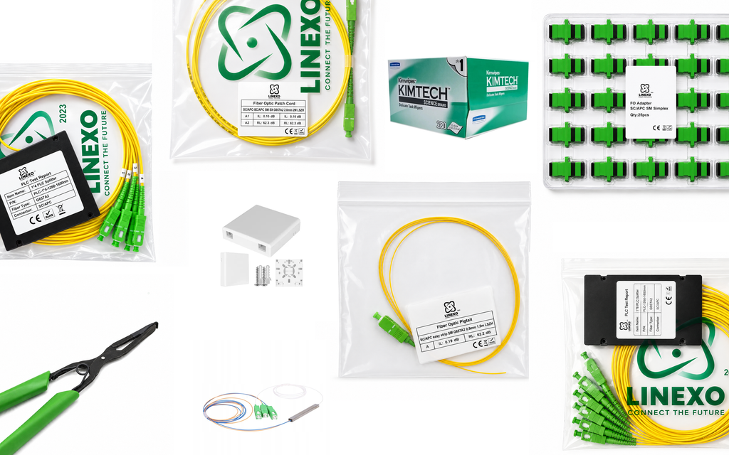 Oferta B2B osprzętu światłowodowego LINEXO